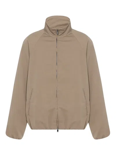 THE ROW RAGLAN-SLEEVE ZIP-UP JACKET
