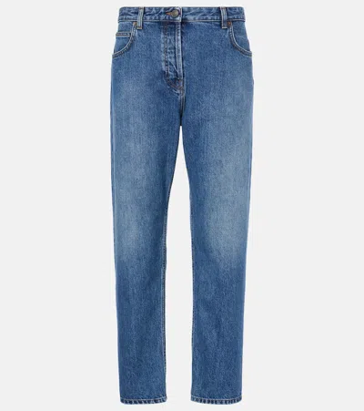THE ROW RIACO MID-RISE STRAIGHT JEANS