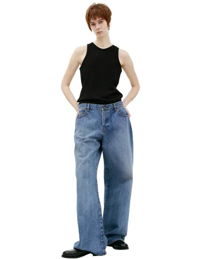 THE ROW STRAIGHT COTTON JEANS
