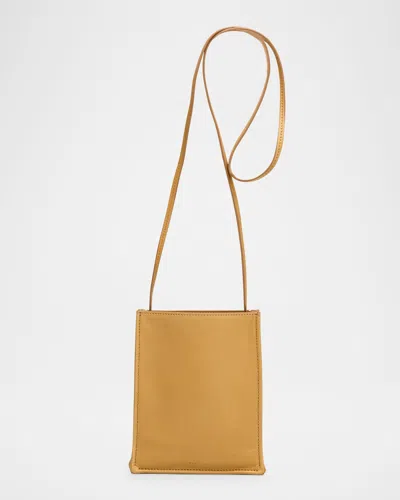 THE ROW TO GO SMALL CROSSBODY BAG IN NAPA LEATHER