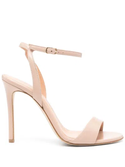 THE SELLER 100MM LEATHER SANDALS