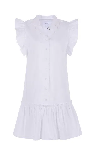 THE SHIRT HILARY DRESS IN WHITE