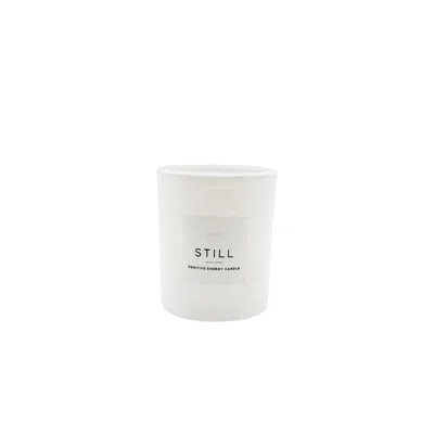 THE UNIVERSAL SOUL COMPANY POSITIVE ENERGY MINI CANDLE - WHITE