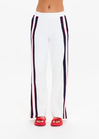 THE UPSIDE PACIFIC WIDE LEG CODY PANT IN WHITE