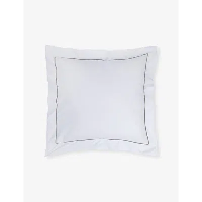 THE WHITE COMPANY SAVOY SUPER-KING COTTON OXFORD PILLOW CASE 50CM X 90CM