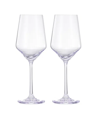 THE WINE SAVANT CONTEMPORARY WINE GLASSES, SET OF 2