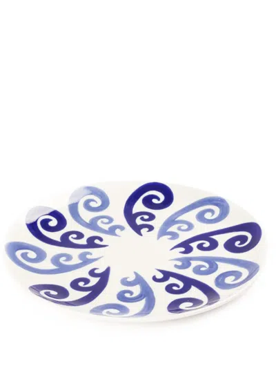 THEMIS Z ATHENEE PEACOCK DINNER PLATE