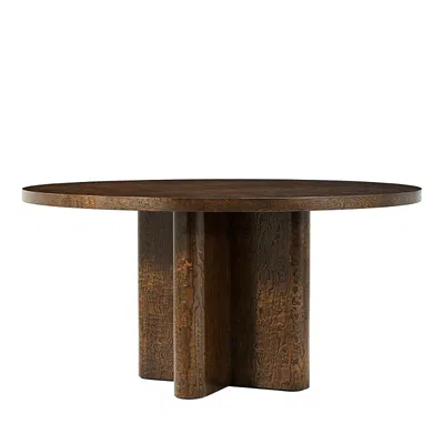 THEODORE ALEXANDER KESDEN ROUND DINING TABLE