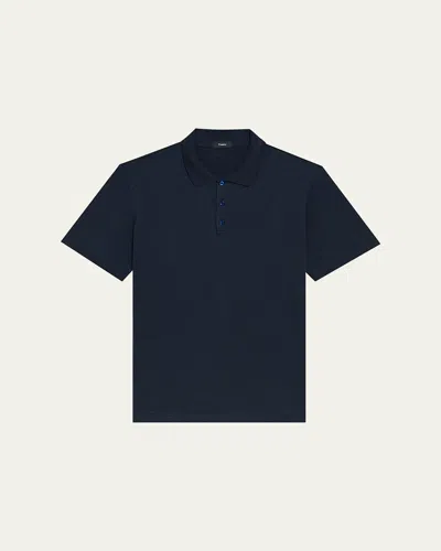 THEORY MEN'S BRON D COSMOS POLO SHIRT