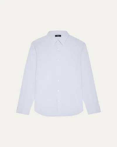 THEORY MEN'S SYLVAIN SHIRT IN STRUCTURE KNIT