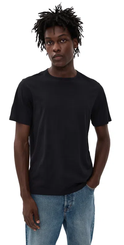 THEORY PRECISE COTTON TEE BLACK