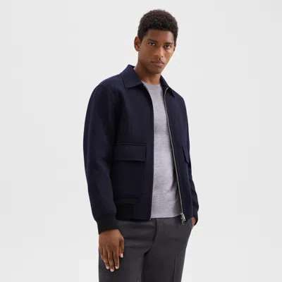THEORY SEAN JACKET IN DOUBLE-FACE WOOL-CASHMERE