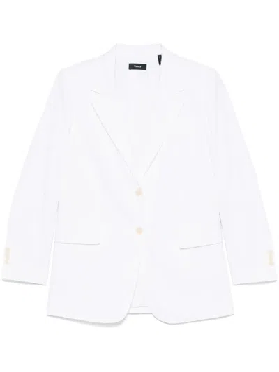 THEORY SINGLE-BREASTED BLAZER