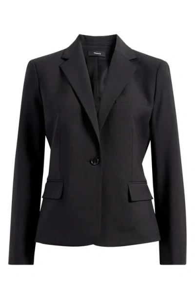 THEORY THEORY SLIM FIT STRETCH WOOL BLAZER