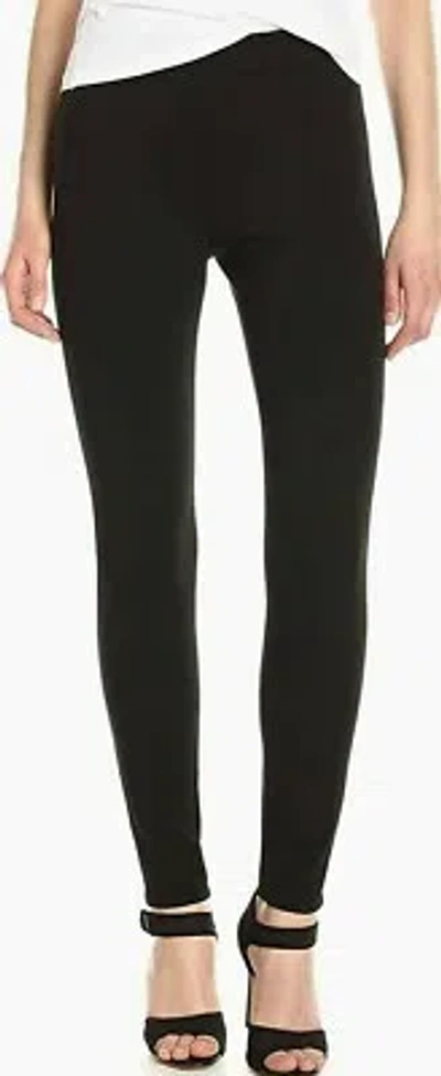 THEORY THEORY SZ0 ORSON STRETCH SKINNY LEGGINGS MODERNE HOSE SCHWARZ