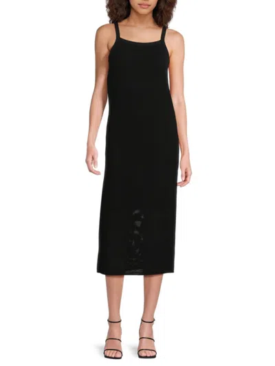 THEORY WOMEN'S RIB-KNIT MIDI-DRESS