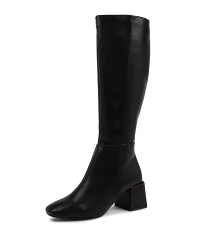 THERAPY THERAPY WOLF BLACK KNEE HIGH BOOTS WOMENS SHOES DRESS BOOTS LONG