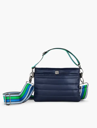 THINK ROYLN BUM BAG - SHINY NAVY BLUE - 001 TALBOTS