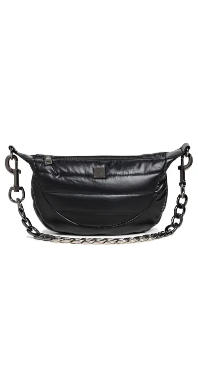 THINK ROYLN TINY DANCER CROSSBODY BAG PEARL BLACK