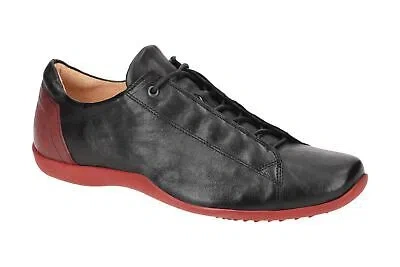 THINK THINK SCHUHE STONE SCHWARZ HERRENSCHUHE BEQUEME SCHNÜR HALBSCHUHE 3-000806-0000