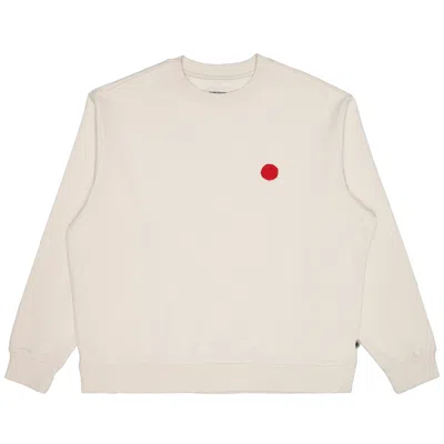 THINKING MU MEN'S CREWNECK SWEATSHIRT THINKING MU SUNSET LEON OFF WHITE