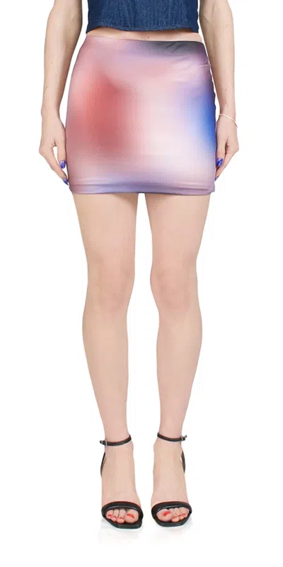 THIRD FORM HEAT MAP MINI SKIRT