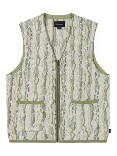 THIS IS NEVER THAT ABSTRACT-PRINT GILET