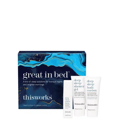 THIS WORKS THIS WORKS GREAT IN BED BODYCARE GIFT SET