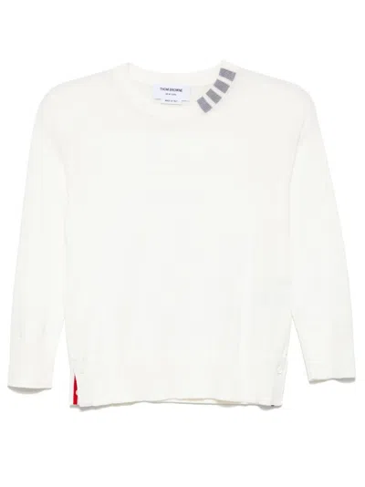 THOM BROWNE 4-BAR STRIPE INTARSIA JUMPER