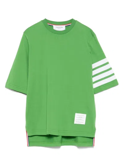 THOM BROWNE 4 BAR STRIPES JERSEY T-SHIRT