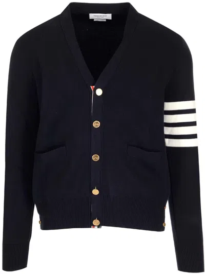 THOM BROWNE COTTON CARDIGAN
