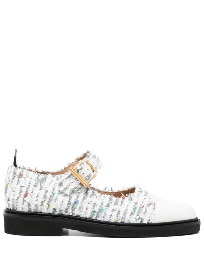 THOM BROWNE BUCKLE FASTENING SHOES