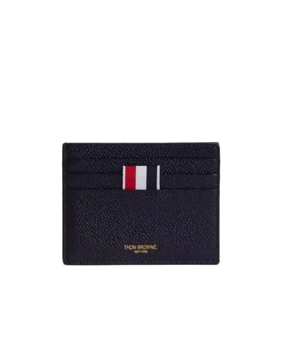 THOM BROWNE THOM BROWNE 4-BAR LOGO STAMP CARDHOLDER