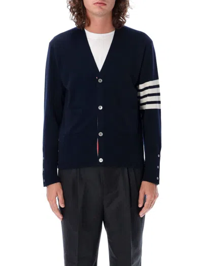THOM BROWNE CLASSIC CASHMERE CARDIGAN 4 BAR