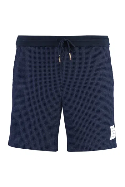 THOM BROWNE COTTON BERMUDA SHORTS