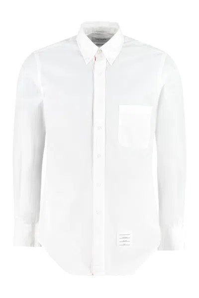 THOM BROWNE COTTON BUTTON-DOWN SHIRT