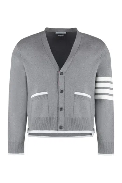 THOM BROWNE COTTON CARDIGAN