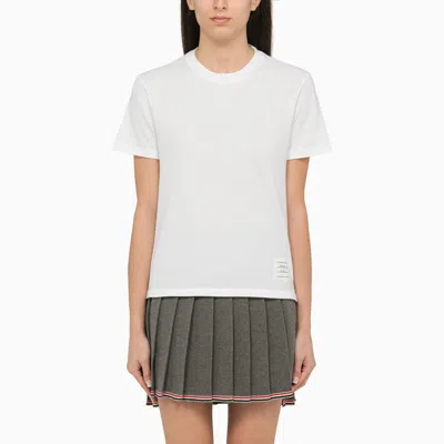 THOM BROWNE COTTON T-SHIRT