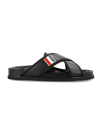 THOM BROWNE CRISS CROSS LOAFER SANDAL