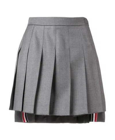 THOM BROWNE THOM BROWNE PLEATED MINI SKIRT