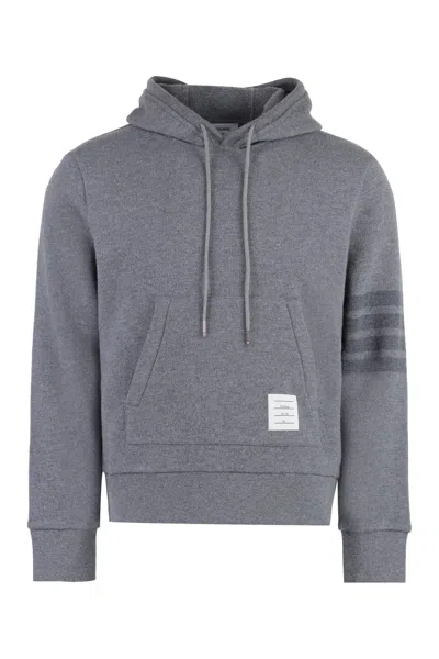 THOM BROWNE KNITTED HOODIE