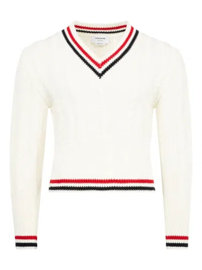 THOM BROWNE KNITTED JUMPER