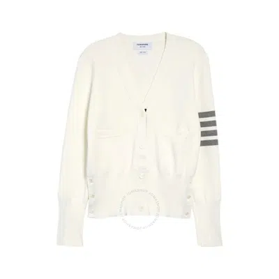 THOM BROWNE THOM BROWNE COTTON 4-BAR MILANO CLASSIC CARDIGAN