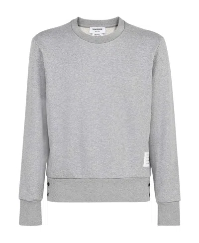 THOM BROWNE LOGO PULLOVER SWEATER