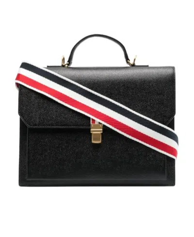 THOM BROWNE THOM BROWNE MR. THOM RWB STRIPE BRIEFCASE BACKPACK