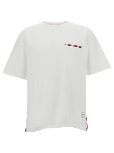 THOM BROWNE OVERSIZED S/S POCKET TEE