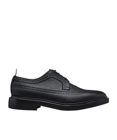 THOM BROWNE THOM BROWNE LONGWING ALMOND-TOE DERBY SHOES