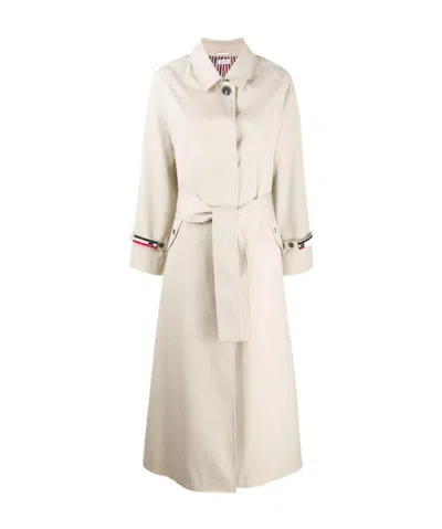 THOM BROWNE THOM BROWNE BELTED TRENCH COAT
