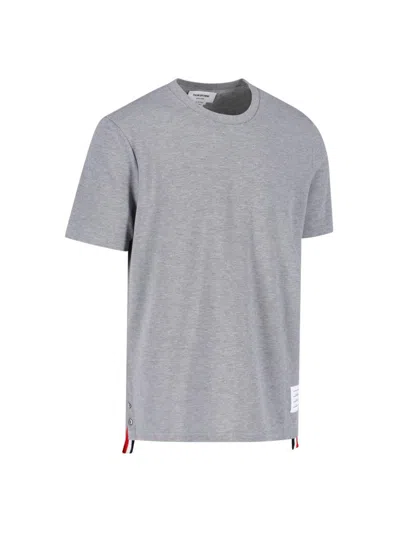 THOM BROWNE RIBBON LOGO T-SHIRT