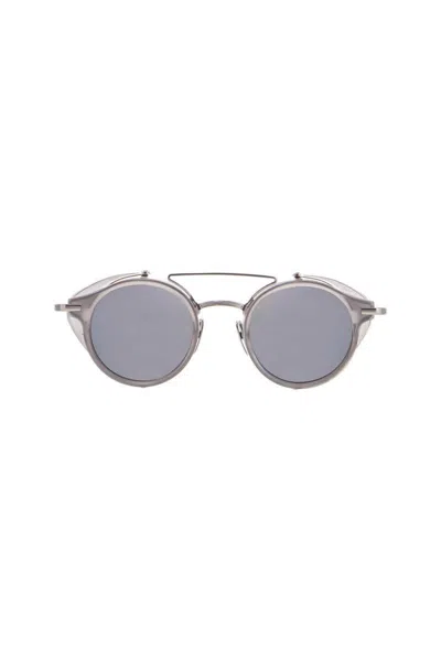 THOM BROWNE ROUND SUNGLASSES